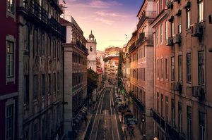 Lisbon - Z letalom na poti