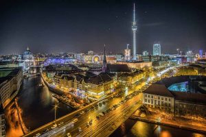 Berlin - Z letalom na poti