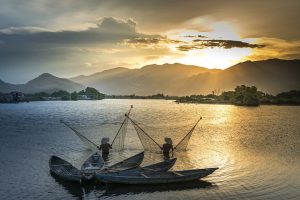Vietnam - Z letalom na poti