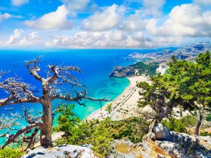 Rodos - Z letalom na poti