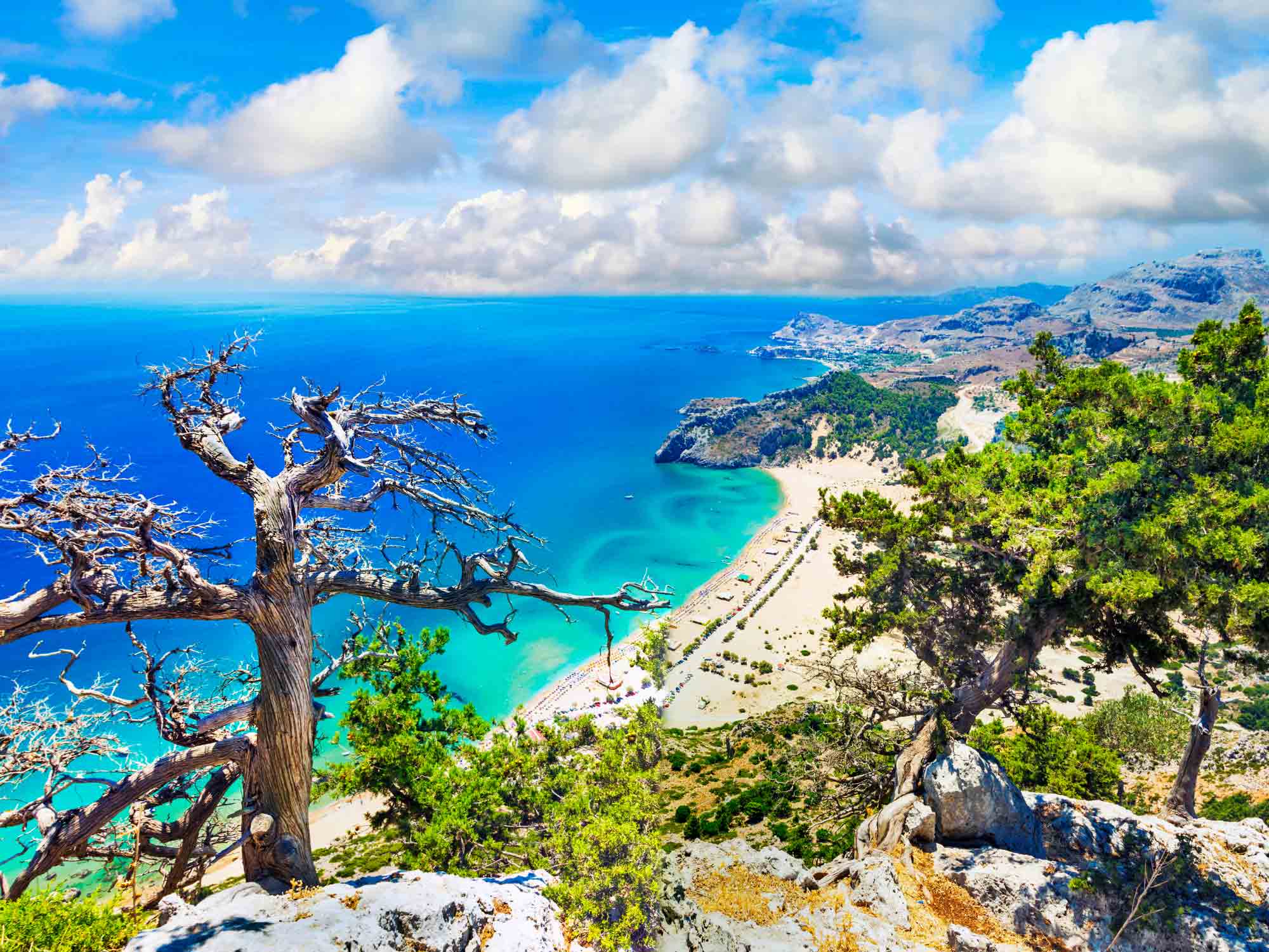 Rodos - Z letalom na poti