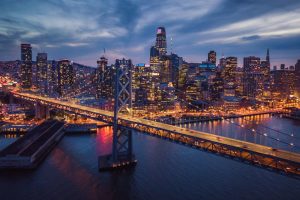 San Francisco - Z letalom na poti