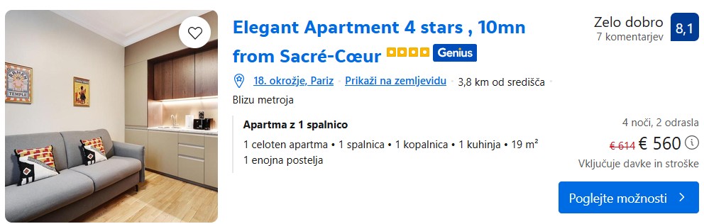 Paris - Z letalom na poti